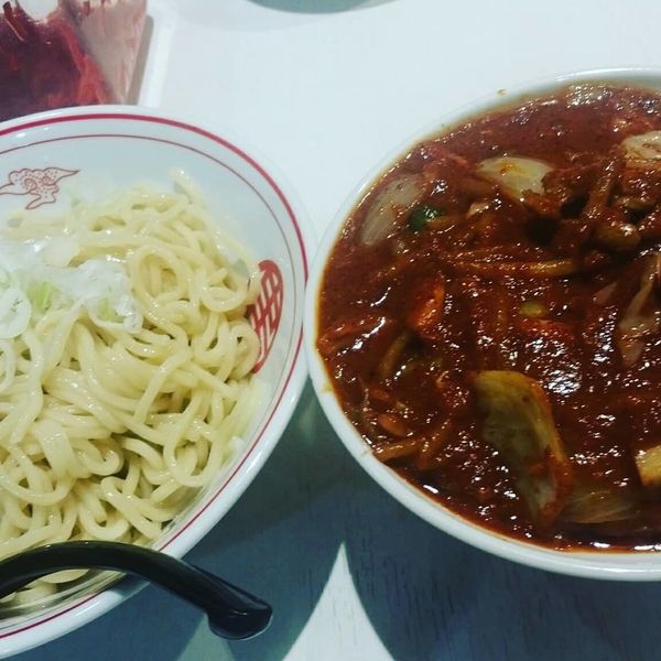 「冷やし味噌やさい【辛さ3倍】　☆」@蒙古タンメン 中本 御徒町店の写真