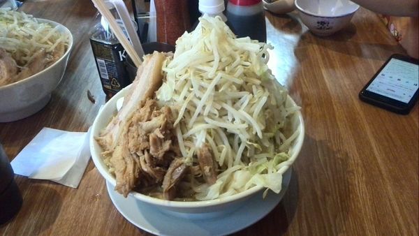 「小らーめん」@ラーメン二郎 会津若松駅前店の写真