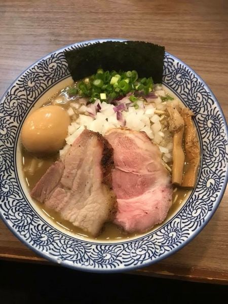 「味玉極上煮干しそば」@煮干しつけ麺 宮元の写真