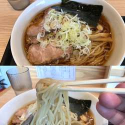 朝チャーシュー麺大盛