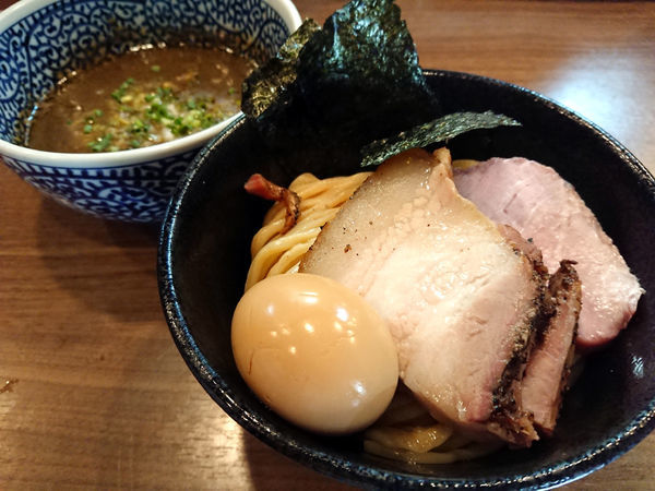 「味玉極濃煮干しつけ麺」@煮干しつけ麺 宮元の写真