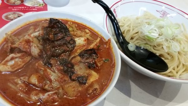 「冷やし味噌やさい【辛さ5倍】☆」@蒙古タンメン 中本 大宮店の写真