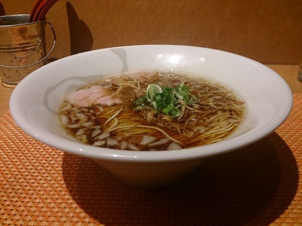 「玉葱中華そば」@柴崎亭の写真