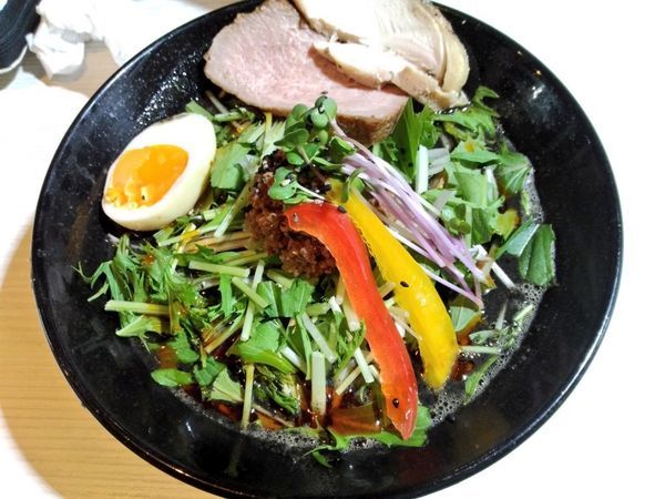 「期間限定 ブラックシビ辛坦々麺」@麺や 堂幻の写真