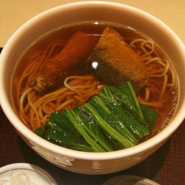 「にしんそば」@永坂更科 布屋太兵衛 札幌大丸店の写真