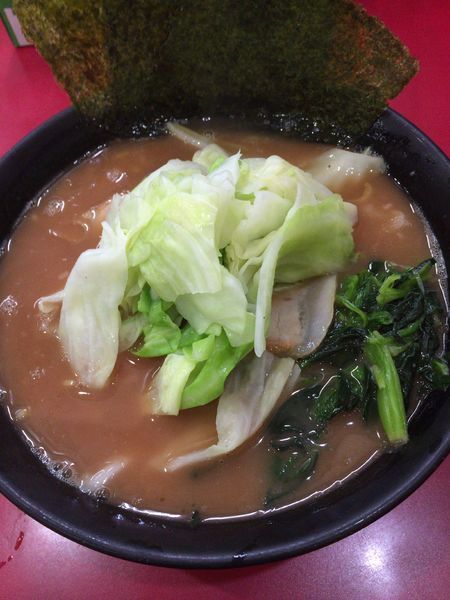 「並 キャベツ 油少なめ」@杉田家 千葉祐光店の写真