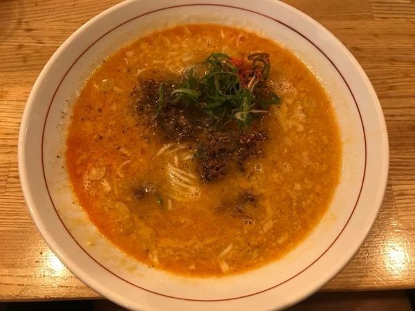 「極撰坦々そば」@地球の中華そばの写真