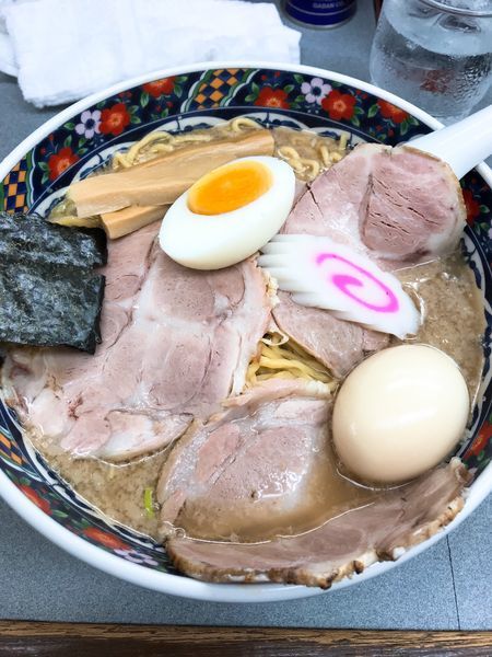 「塩拉麺＋味噌漬け味玉 ¥980」@玉川大盛軒の写真