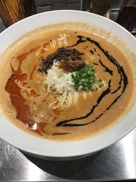 「海老寿久担々麺」@麺屋 愛心 TOKYO 町屋店の写真