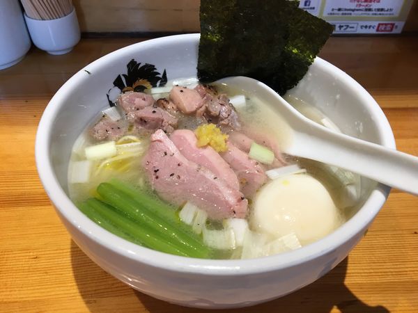 「特製鴨中華そば 塩」@満鶏軒の写真