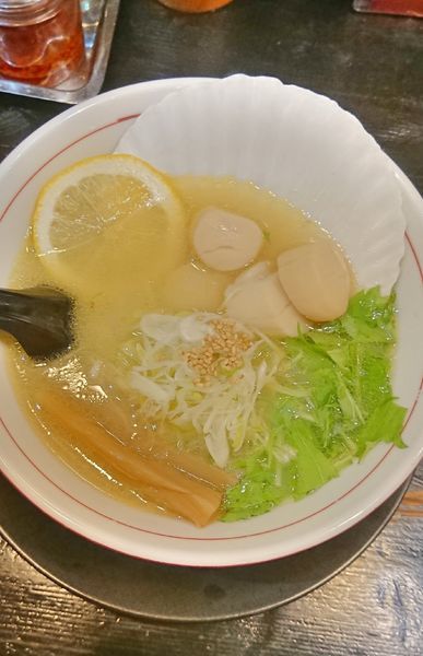 「ホタテ塩らーめん」@麺や 藏人の写真