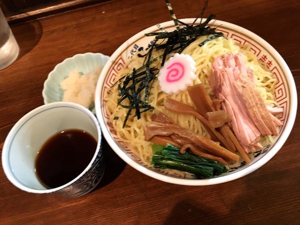 「江戸辛味大根 ざる中華」@二代目 にゃがにゃが亭の写真