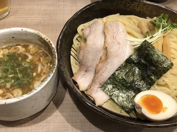 「魚介鶏豚骨つけ麺」@麺や 恵の写真