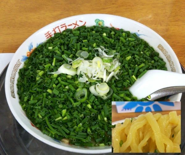 「青ねぎラーメン￥８３０」@太七の写真