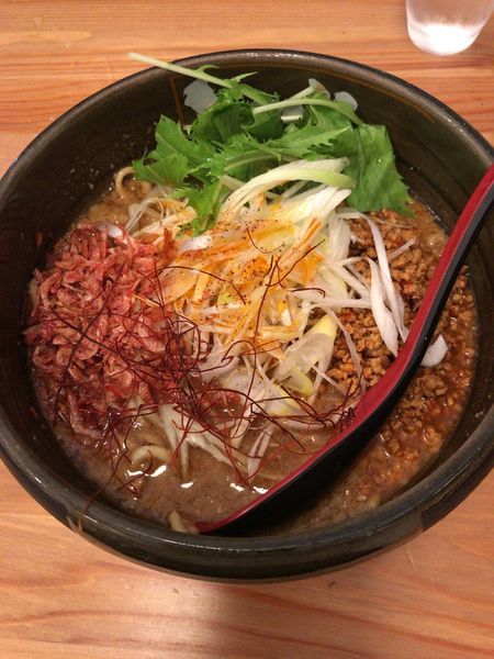 「濃厚胡麻味噌担々麺（980円）」@らーめんダイニング ど・みそ 八丁堀店の写真