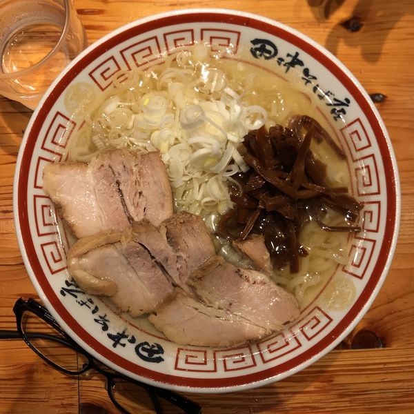 「冷かけ中華そば」@田中そば店 秋葉原店の写真