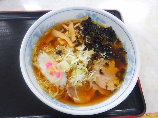 「焼走りラーメン620円」@東北自動車道上り線岩手山サービスエリアレストランの写真