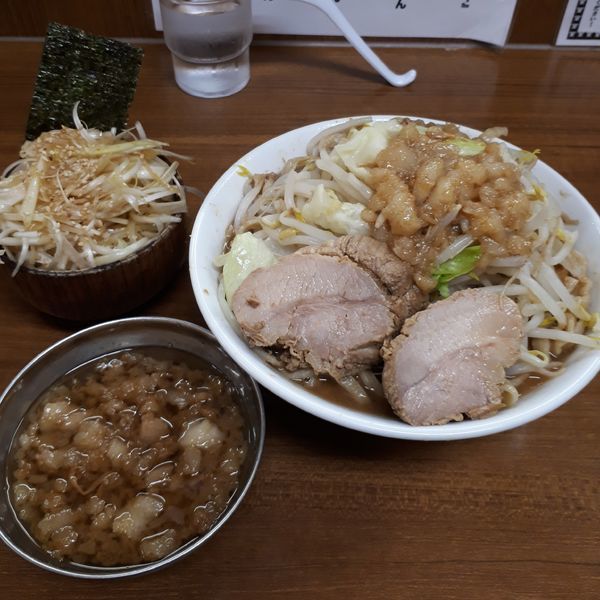 「ラーメン＋味ネギ」@ラーメンの店 どでん 北浦和店の写真