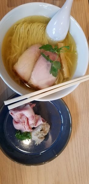 「8月31日迄限定メニュー　塩ラーメン」@らーめんMAIKAGURAの写真