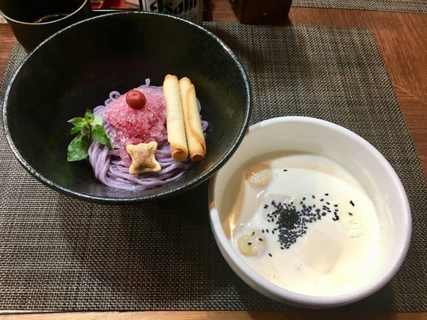 「アイスクリームラーメン【限定10食・18禁]」@ONLY ONE NOODLE 壱富士の写真