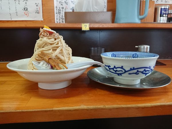 「夏季限定 辛いつけそば大 850円」@中華そば ひらこ屋の写真