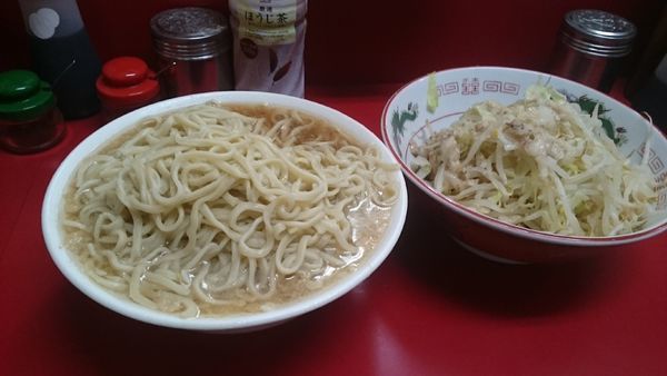「麺増し・大(アブラ)￥８３０」@ラーメン二郎 京急川崎店の写真