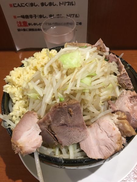 「大ラーメン豚」@麺や 希 御徒町店の写真