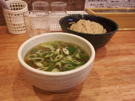 「塩つけ麺２００ｇ」@クラッチ ヒッターの写真