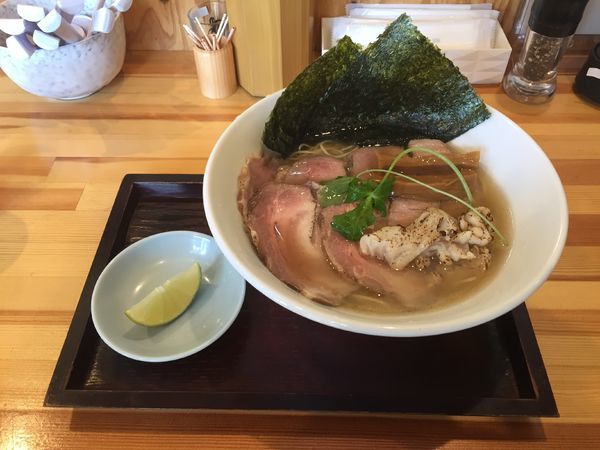 「鯛塩そば」@麺屋 希楽夢の写真