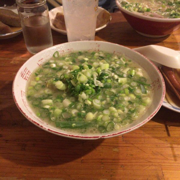 「ネギラーメン」@角打ち丸和前の写真