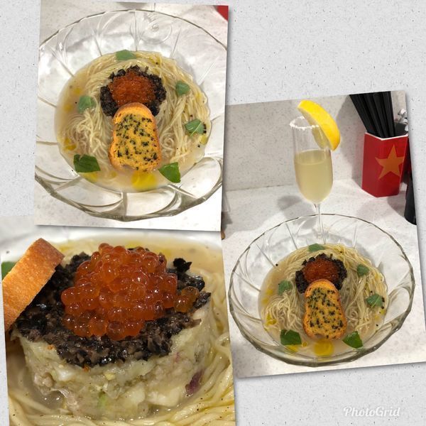 「8/26限定 アサリ出汁の冷製塩ラーメン￥1800」@ラーメン星印の写真