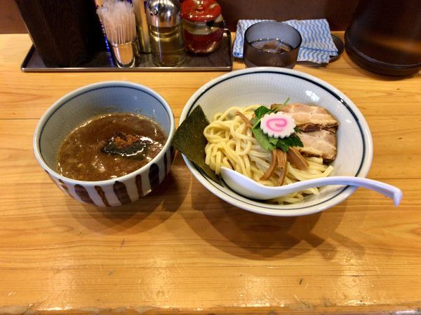 「濃厚魚介つけ麺」@蕾 煮干 分家の写真