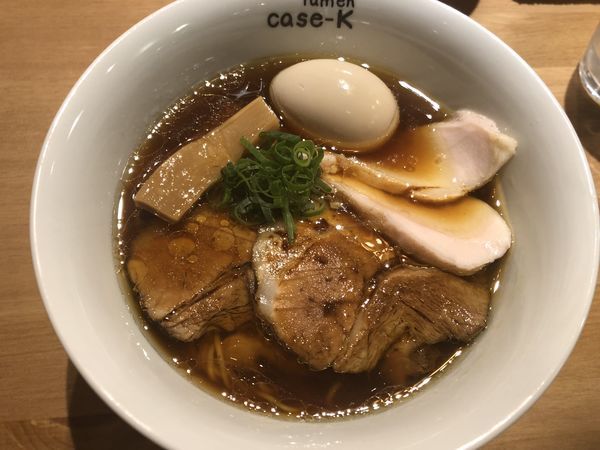 「特製らぁめん（醤油）」@ramen case-Kの写真