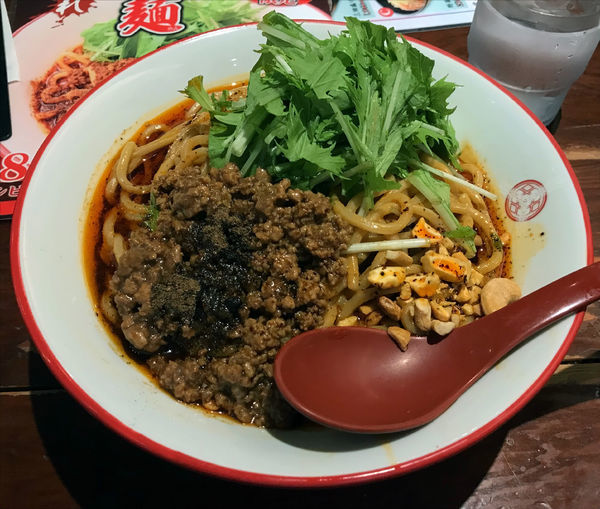 「汁なし坦々麺」@つけ麺専門店 三田製麺所 神田店の写真