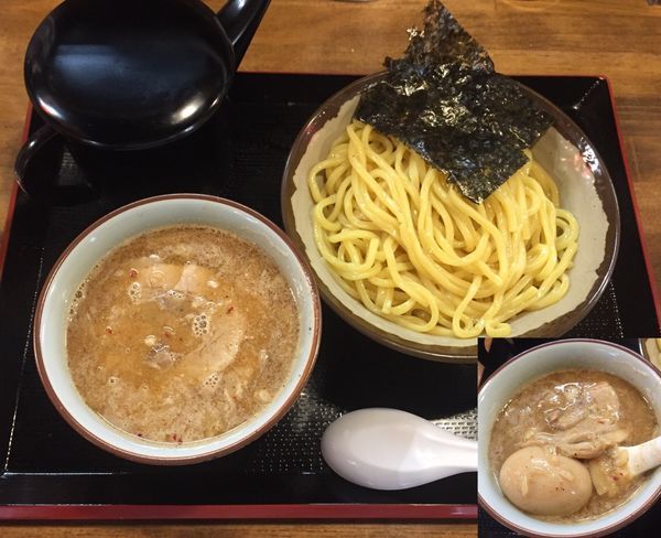 「濃厚つけ麺(並)850円」@めん屋 桔梗 沼袋店の写真