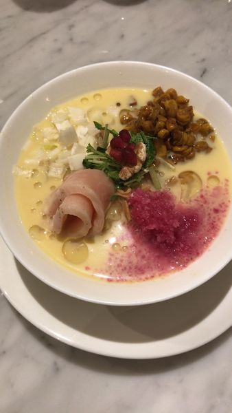 「トウモロコシの冷たいらぁめん」@MENSHO SAN FRANCISCOの写真