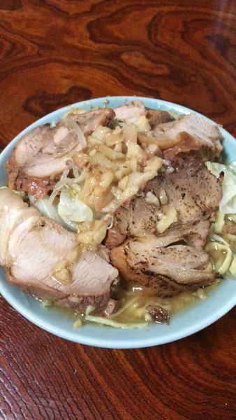 「ブタメン」@ラーメン富士丸 明治通り都電梶原店の写真