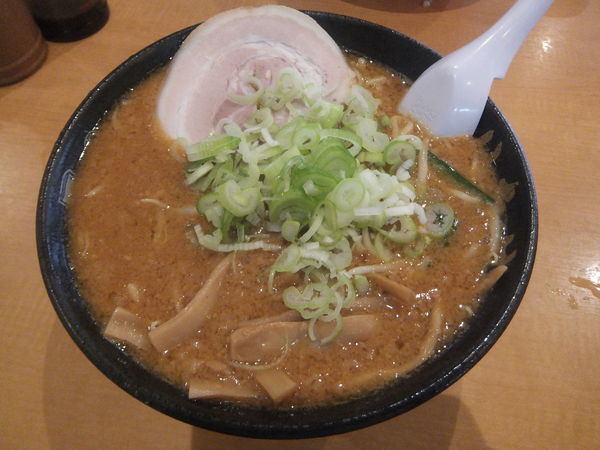 「味噌らーめん780円(味濃い目、ギトギト)」@こってりらーめん なりたけ 幕張店の写真