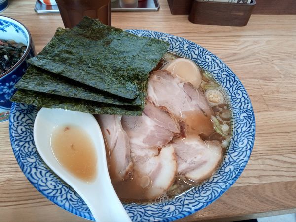 「特製中華そば」@中華そば専門 とんちぼの写真