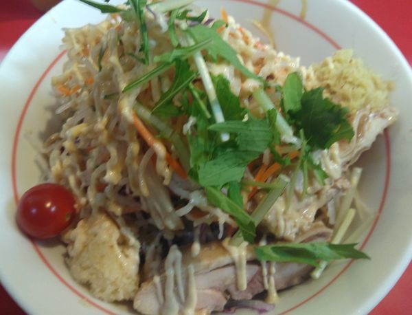 「（期間限定）冷やし中華（少なめ）¥850」@千里眼の写真