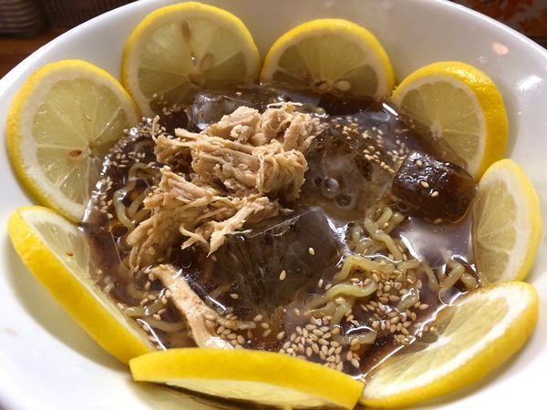 「氷レモンラーメン」@中華蕎麦 りんすず食堂の写真