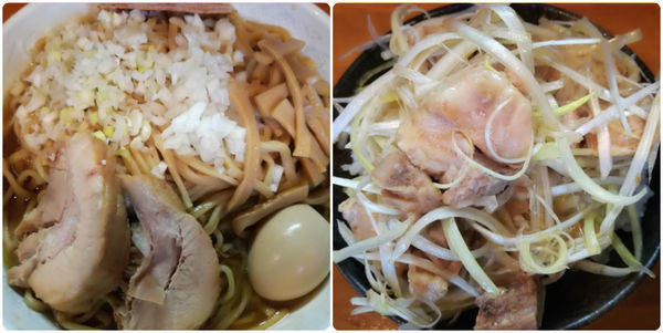 「【限定C】秋刀魚そば＋ネギ飯」@ファットンの写真