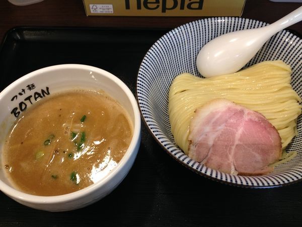 「つけめん並」@つけ麺 BOTANの写真