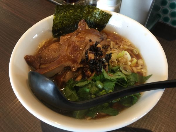 「鶏らー麺 （大盛）」@鶏がら屋の写真