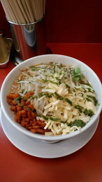 「トマトラーメン　850円　ラーパス特典　チーズ」@自家製麺 ダイサンの写真