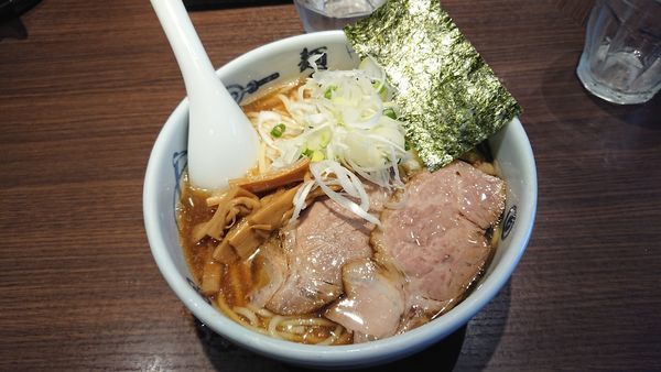 「ら～麺（大盛） 900円」@麺屋武蔵 浜松町店の写真