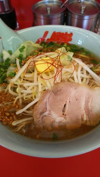 「ガリバタ醤油」@山岡家 柏店の写真