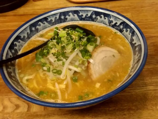 「味噌らぁめん(並盛)670円」@らぁめん みそ家の写真