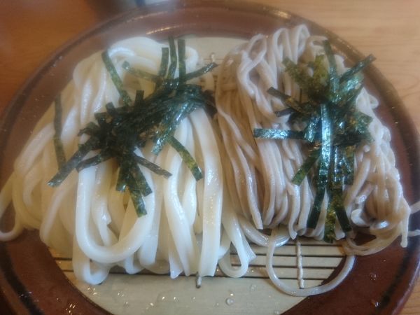 「合い盛り」@手打そば 神楽坂 志な乃の写真