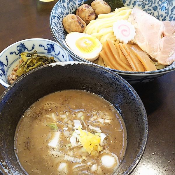 「納豆つけ麺（200g）」@麺処はなぶさの写真
